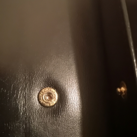 MCM long nylon leather lining wallet (black) - Picture 6 of 8